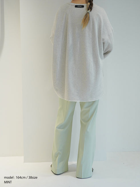 SIDE SLIT SLACKS /Y263-31107-2