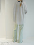 SIDE SLIT SLACKS /Y263-31107-2