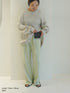 SIDE SLIT SLACKS /Y263-31107-2