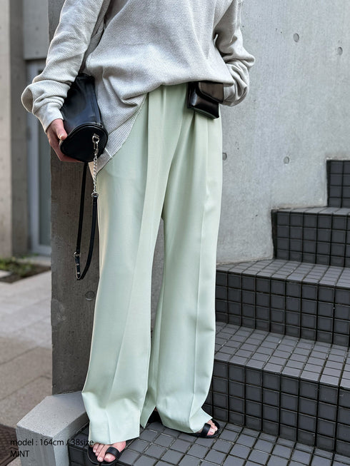 SIDE SLIT SLACKS /Y263-31107-2
