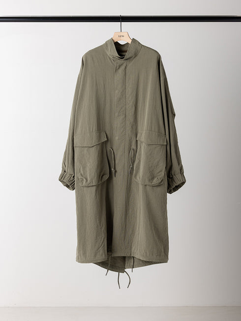 【 予約:9月中旬 】WASHED LONG COAT /Y263-42090