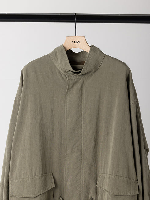 【 予約:9月中旬 】WASHED LONG COAT /Y263-42090