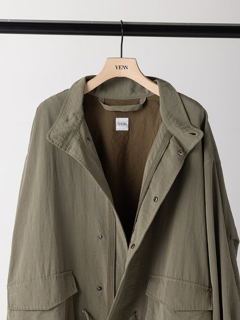 【 予約:9月中旬 】WASHED LONG COAT /Y263-42090