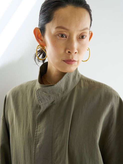 【 予約:9月中旬 】WASHED LONG COAT /Y263-42090