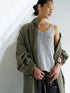【 予約:9月中旬 】WASHED LONG COAT /Y263-42090