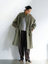 【 予約:9月中旬 】WASHED LONG COAT /Y263-42090