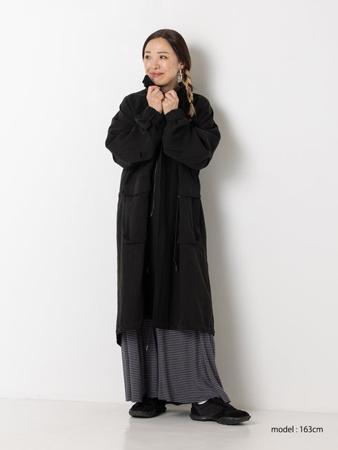 【 予約:9月中旬 】WASHED LONG COAT /Y263-42090
