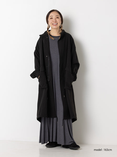 【 予約:9月中旬 】WASHED LONG COAT /Y263-42090