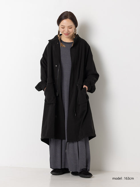 【 予約:9月中旬 】WASHED LONG COAT /Y263-42090