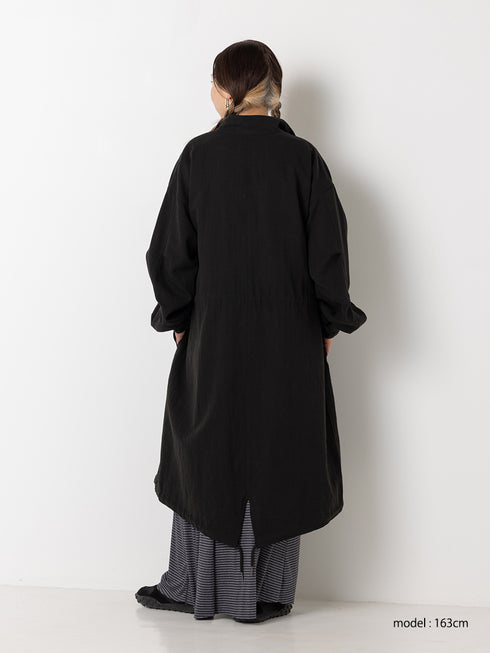 【 予約:9月中旬 】WASHED LONG COAT /Y263-42090