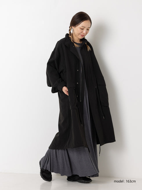 【 予約:9月中旬 】WASHED LONG COAT /Y263-42090