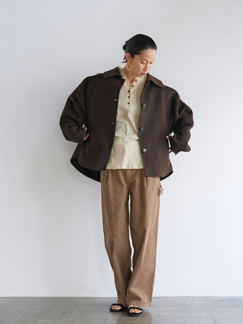 【 予約:6月中旬 】HENRY HOODIE LONGTEE /Y263-82085