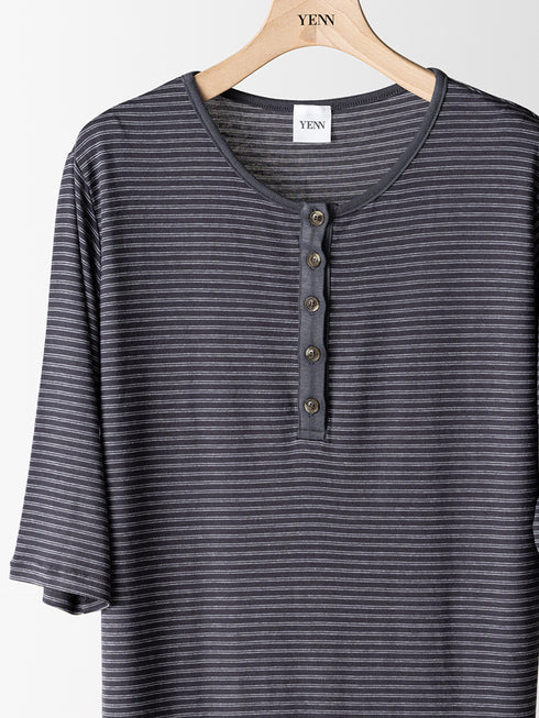 【 予約:6月中旬 】HENRY 3,4 SLEEVE TEE /Y263-82083