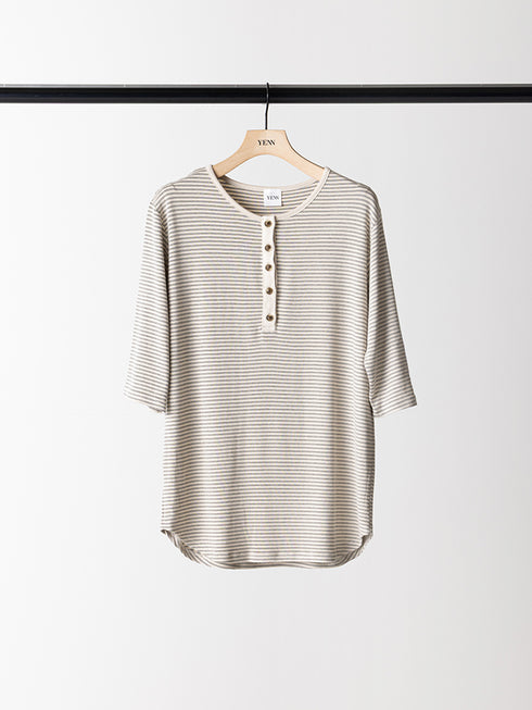 【 予約:6月中旬 】HENRY 3,4 SLEEVE TEE /Y263-82083