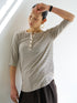 【 予約:6月中旬 】HENRY 3,4 SLEEVE TEE /Y263-82083