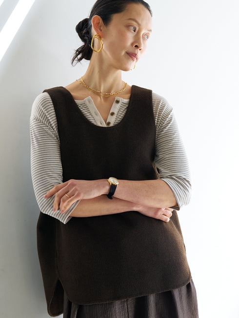 【 予約:6月中旬 】HENRY 3,4 SLEEVE TEE /Y263-82083