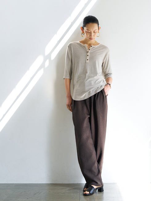 【 予約:6月中旬 】HENRY 3,4 SLEEVE TEE /Y263-82083