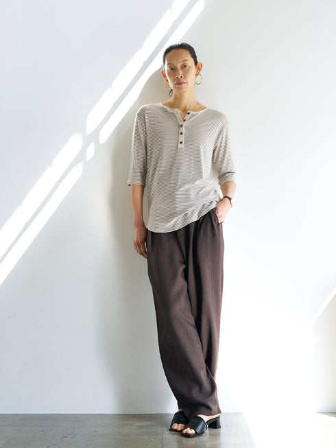 【 予約:6月中旬 】HENRY 3,4 SLEEVE TEE /Y263-82083