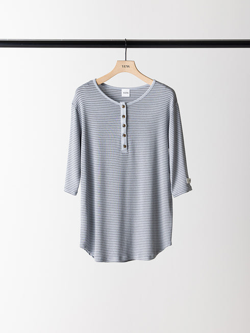 【 予約:6月中旬 】HENRY 3,4 SLEEVE TEE /Y263-82083