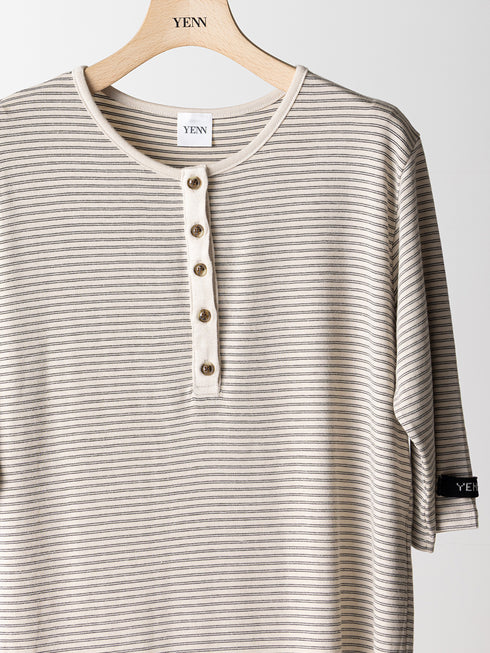【 予約:6月中旬 】HENRY 3,4 SLEEVE TEE /Y263-82083