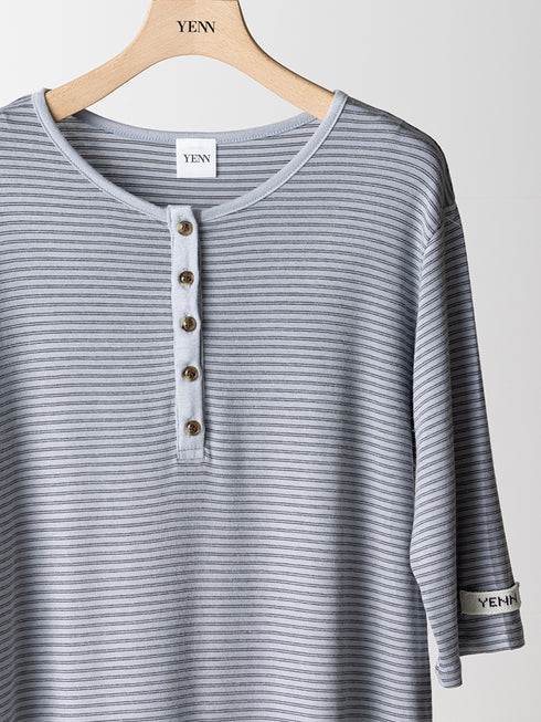 【 予約:6月中旬 】HENRY 3,4 SLEEVE TEE /Y263-82083