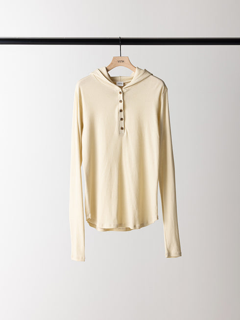 【 予約:6月中旬 】HENRY HOODIE LONGTEE /Y263-82085