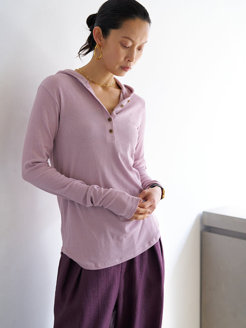 【 予約:6月中旬 】HENRY HOODIE LONGTEE /Y263-82085