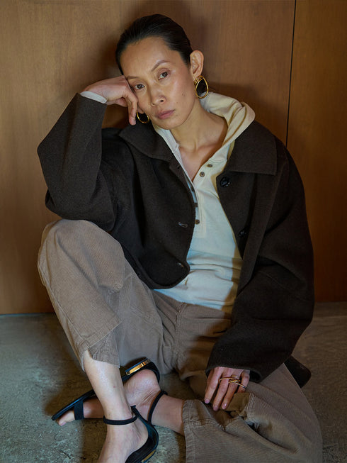 【 予約:6月中旬 】HENRY HOODIE LONGTEE /Y263-82085