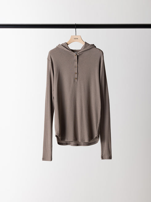 【 予約:6月中旬 】HENRY HOODIE LONGTEE /Y263-82085