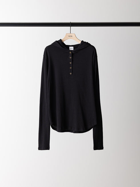 【 予約:6月中旬 】HENRY HOODIE LONGTEE /Y263-82085