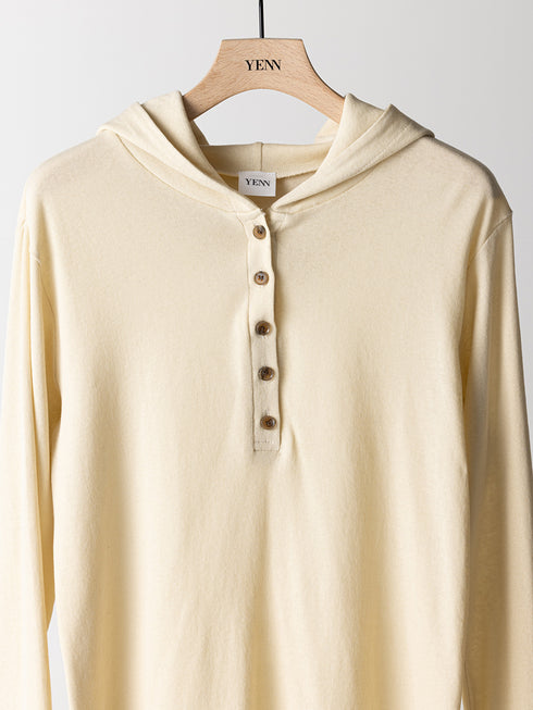 【 予約:6月中旬 】HENRY HOODIE LONGTEE /Y263-82085