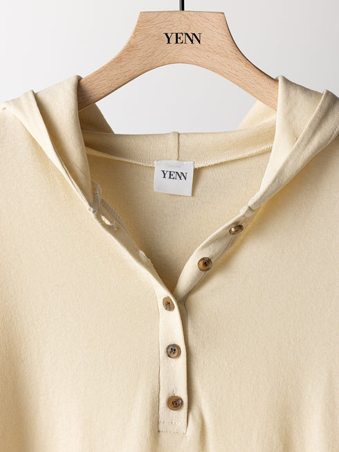 【 予約:6月中旬 】HENRY HOODIE LONGTEE /Y263-82085