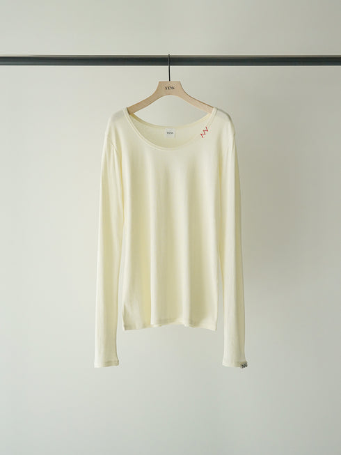 【 予約:6月中旬 】U-NECK LONG TEE /Y263-82089