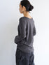 【 予約:6月中旬 】U-NECK LONG TEE /Y263-82089