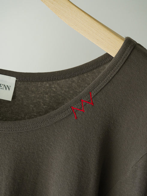 【 予約:6月中旬 】U-NECK LONG TEE /Y263-82089