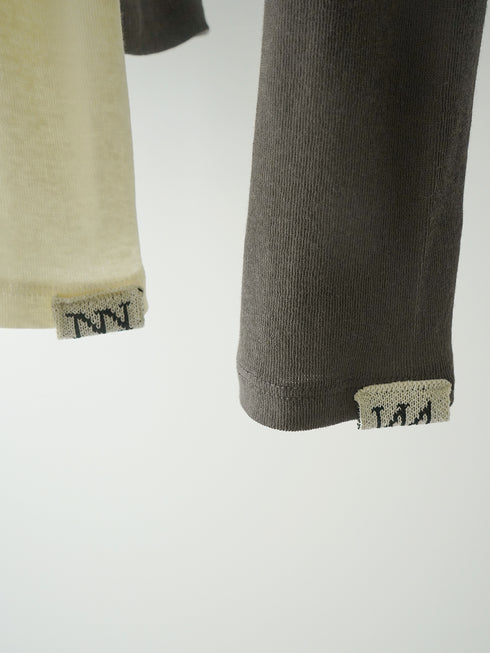 【 予約:6月中旬 】U-NECK LONG TEE /Y263-82089