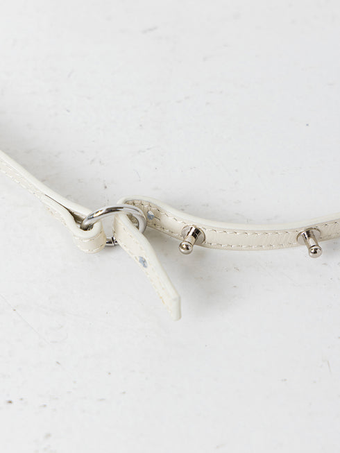 【 予約:11月中旬 】CHAIN BELT MINI BAG /Y264-01142