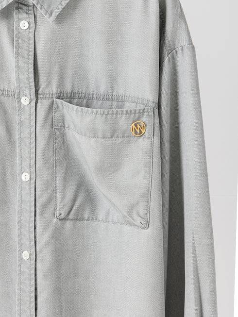 【 予約:1月中旬 】FADED OVERSIZE SHIRT /Y264-11134