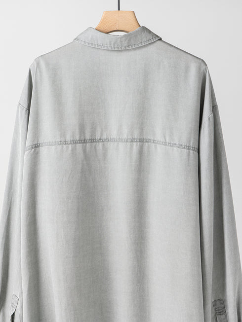 【 予約:1月中旬 】FADED OVERSIZE SHIRT /Y264-11134