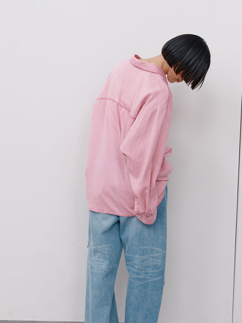 【 予約:1月中旬 】FADED OVERSIZE SHIRT /Y264-11134