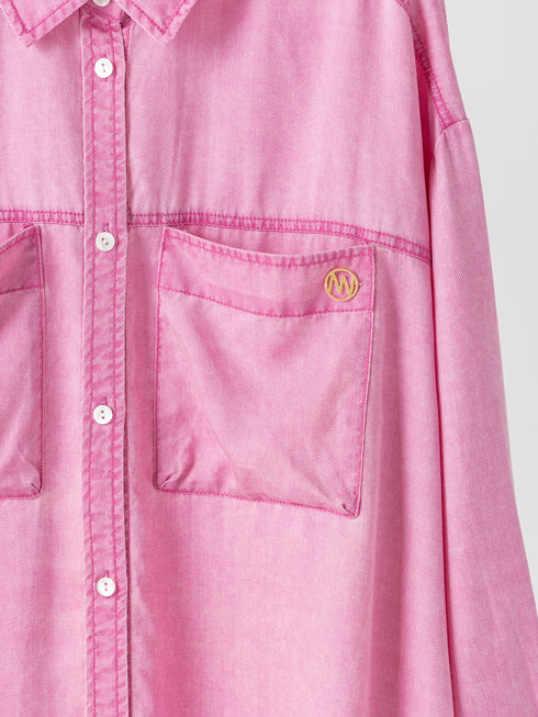 【 予約:1月中旬 】FADED OVERSIZE SHIRT /Y264-11134