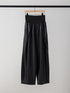 【 予約:11月中旬 】RIB FAUX LEATHER PT /Y264-31117