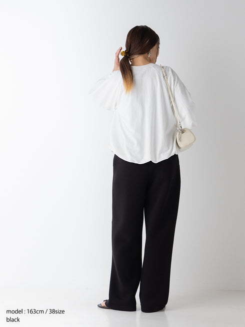【 予約:1月中旬 】SPONDISH TUCK PT /Y264-31136