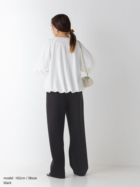 【 予約:1月中旬 】SPONDISH TUCK PT /Y264-31136