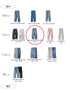 【 予約:1月中旬 】HIGH DAMAGED WIDE PT /Y264-31140