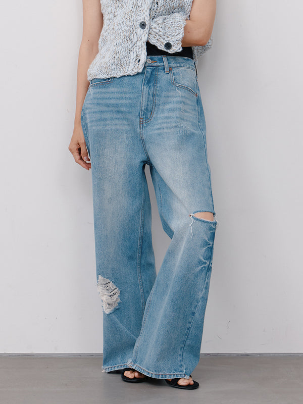 【 予約:1月中旬 】HIGH DAMAGED WIDE PT /Y264-31140