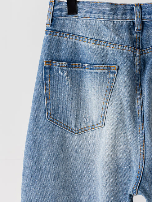 【 予約:1月中旬 】HIGH DAMAGED WIDE PT /Y264-31140