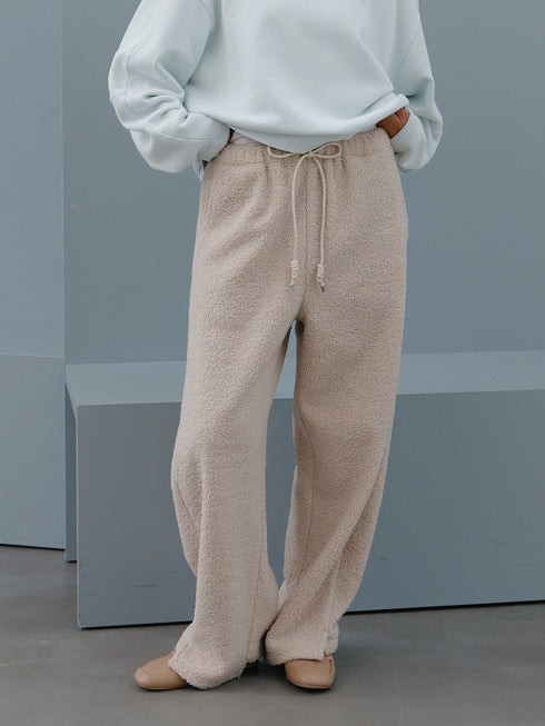 【 予約:11月中旬 】COZY TEXTURE PANTS /Y264-32120