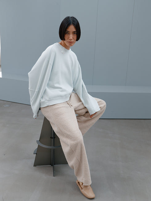 【 予約:11月中旬 】COZY TEXTURE PANTS /Y264-32120