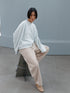【 予約:11月中旬 】COZY TEXTURE PANTS /Y264-32120
